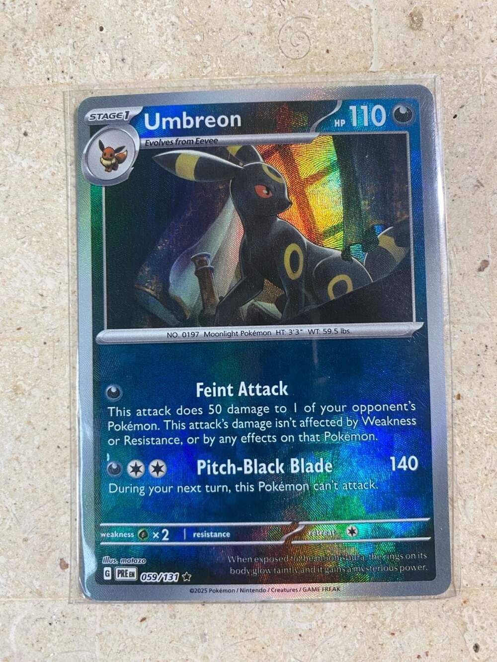 Umbreon (Master Ball Pattern) 059/131 Sv: - Picture 2 of 13